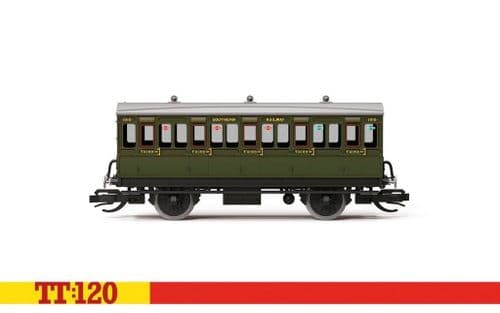 Hornby TT4052 SR 4 Wheel Coach 3rd Class 1/120 Scale *PRE ORDER £31.49*