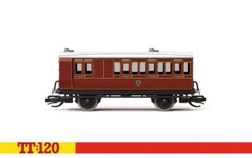 Hornby TT4057 LB&SCR 4 Wheel Coach 3rd Class Brake 1/120 Scale *PRE ORDER £31.49*