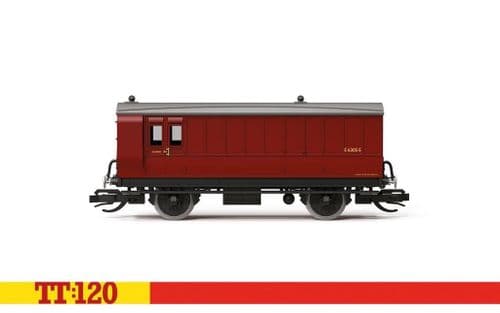 Hornby TT4062 BR 4 Wheel Coach 3rd Class Brake Baggage 1/120 Scale *PRE ORDER £31.49*