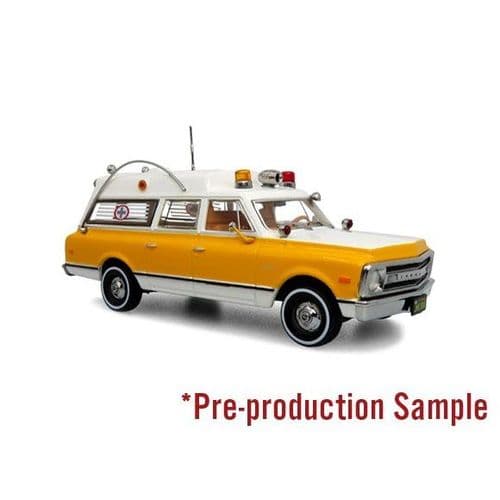 Iconic Replicas 500549 Chevrolet C-10 Ambulance: Rampart General 1/50 Scale - PRE ORDER £79.19
