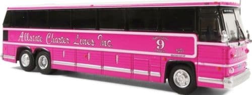 Iconic Replicas 870272 MCI MC-9 Motorcoach 1984 All State Charter Lines 1st MC-9 Off the Line, 1:87 Scale