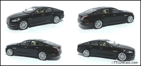 IXO JDCAXJ - 1:43 Scale Jaguar XJ - Amethist Black