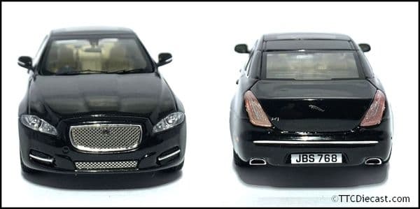 IXO JDCAXJ - 1:43 Scale Jaguar XJ - Amethist Black