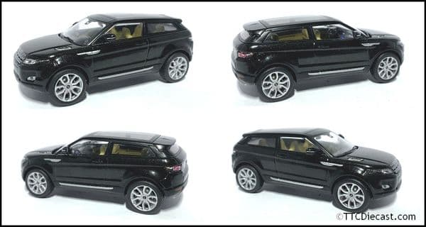 IXO LRDCA3EVOQB - 1:43 Scale Range Rover Evoque - Santorini Black- LAST ONE.