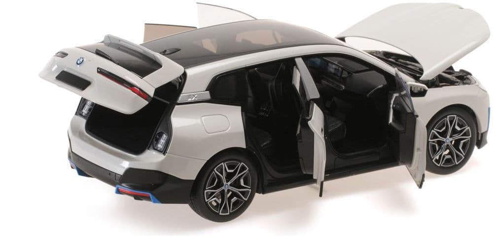 Minichamps 110 023102 Bmw Ix - 2022 - White Metallic 1 18 Scale PRE ...
