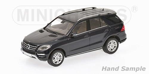 Minichamps 400 030100 - Mercedes M-Class 2011 - Blue Metallic - LAST ONE.