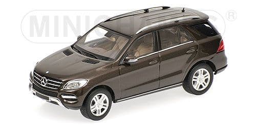 Minichamps 400 030101 - Mercedes M Class 2011 - Brown Metallic - LAST ONE.