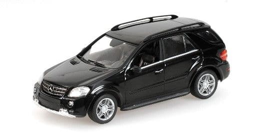 Minichamps 400 037670 - Mercedes ML63 AMG (W164) 2008 - Black - LAST ONE.
