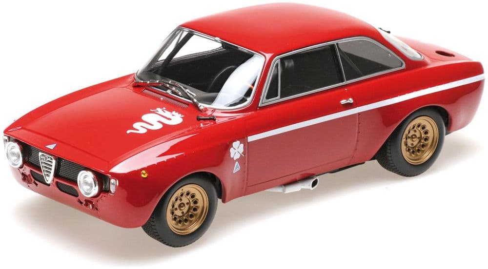Modèle Réduit Minichamps Alfa Romeo Giulietta Veloce (2017) Rouge - Échelle 1:87 H0 - Neuf En Boîte