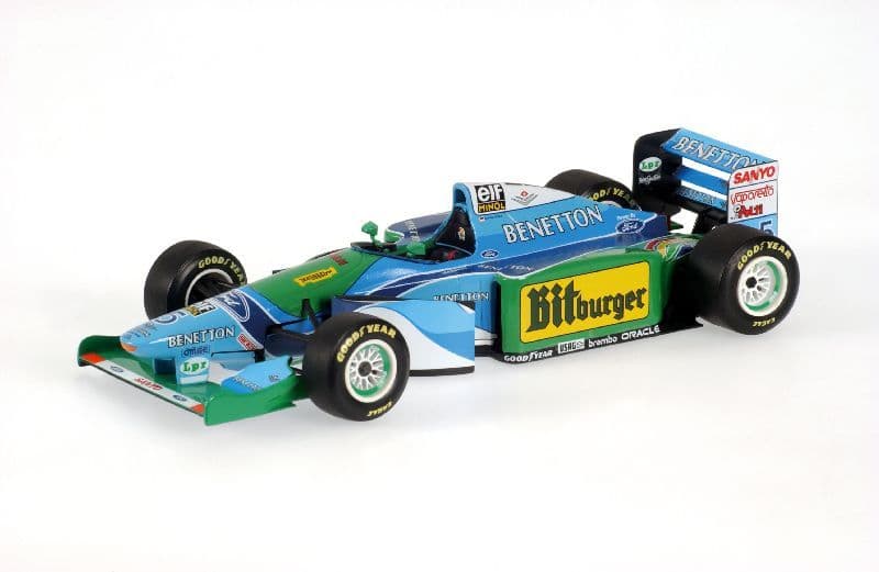 ミニカー MINICHAMPS BENETTON B192 M.SCHUMACHER Minichamps 1:18 M. Schumacher Benetton Ford B 192 formula