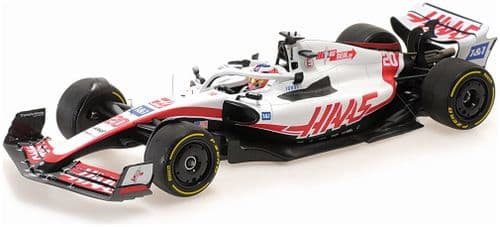 Minichamps MIN 117 221020 Haas F1 Team VF-22 Kevin Magnussen British GP 2022 1/18 Scale PRE ORDER
