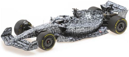 Minichamps MIN 117 229988 Alfa Romeo F1 Team Orlen C42 Robert Kubica Testing Barcelona 2022 1/18