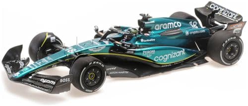 Minichamps MIN 117 230118 Aston Martin Aramco Cognizant F1 AMR23 Lance Stroll 2023 1/18 Scale