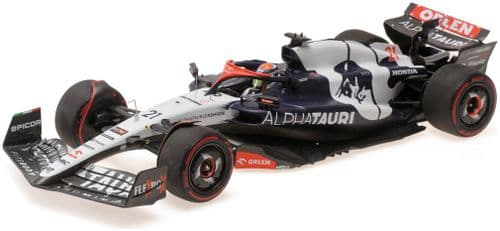 Minichamps MIN 117 230121 Scuderia Alphatauri At04 Nyck De Vries 2023 1/18 Scale PRE ORDER £ 229.16