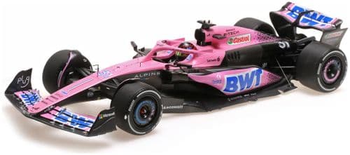 Minichamps MIN 117 230131 BWT Alpine F1 Team A523 Esteban Ocon 2023 1/18 Scale