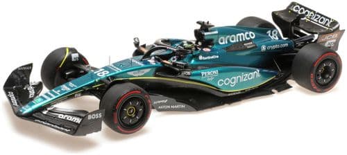 Minichamps MIN 117 230318 Aston Martin Aramco Cognizant F1 AMR23 Lance Stroll Australian GP 2023