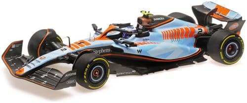 Minichamps MIN 117 231602 Williams Racing FW45 L.Sargeant SGP 2023 1/18 Scale *PRE ORDER £ 220.83*