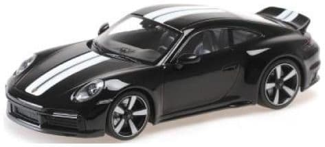 Spark 1:18 Porsche 911 (992) Sport Classic 2022 bleu gentiane métallique WAP0210100PSCB modèle