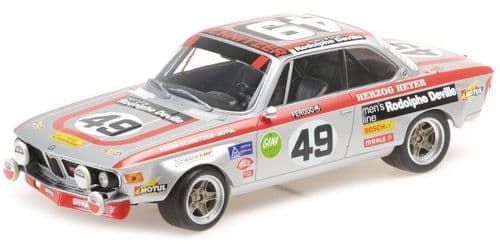 Minichamps MIN 155 722749 BMW 2800 Cs - Team Schnitzer-Motul ? Herzo /Heyer - 24H Spa 1972