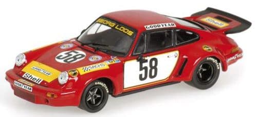 Minichamps MIN 155 756358 Porsche 911 Carrera RSR 3.0 Fitzpatrick /Van Lennep/Schurti Gelo 24h Le Ma