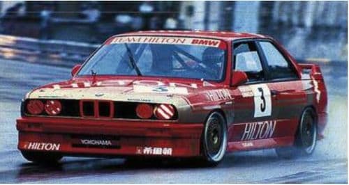 Minichamps MIN 155 872007 BMW M3 Schnitzer-BMW Dieter Quester 2nd Macau Guia Race 1987 1/18 Scale