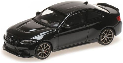 Minichamps MIN 410 021024 BMW M2 CS 2020 Black W/ Gold Wheels 1/43 Scale *PRE ORDER £ 58.33*