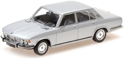 Minichamps MIN 410 029201 BMW 2500 (E3) Silver 1968 1/43 Scale *PRE ORDER £ 58.33*
