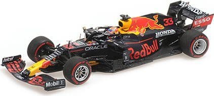 Minichamps MIN 410 211433 Red Bull Racing Honda RB16B Max Verstappen Winner Dutch GP 2021 1/43 Scale
