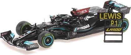 Minichamps MIN 410 211544 Mercedes AMG Petronas F1 W12 E Performance Lewis Hamilton Sotchi GP 21