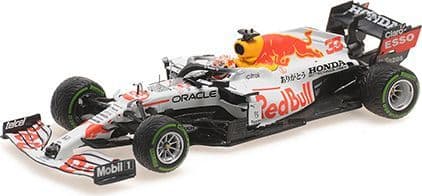 Minichamps MIN 410 211633 Red Bull Racing Honda RB16B Max Verstappen 2nd Turkish GP 2021 1/43 Scale