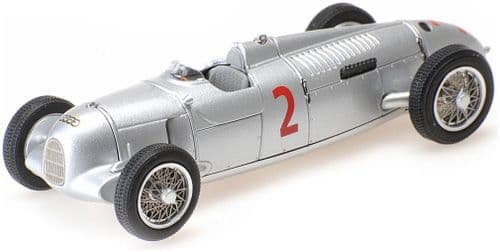 Minichamps MIN 410 353002 Auto Union Typ B Avus 2? Achille Varzi - A 1/43 Scale