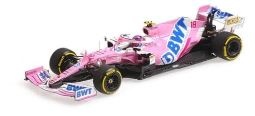 Minichamps MIN 417 200118 BWT Racing Point F1 Mercedes RP20 Lance Stroll Austrian GP 2020 1/43 Scale