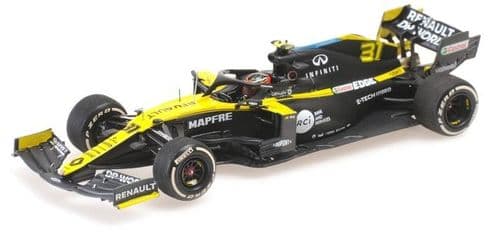 Minichamps MIN 417 201631 Renault DP World F1 Team R.S.20 E.Ocon 2nd Place Sakhir GP 2020 1/43 Scale