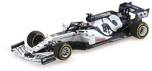 Minichamps MIN 417 209938 Scuderia Alphatauri Honda AT1 Y.Tsunoda Young Driver Test Abu Dhabi 2020