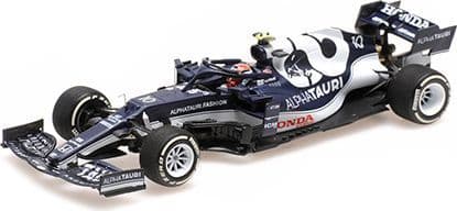 Minichamps MIN 417 210710 Scuderia Alphatauri AT2 P.Gasly 3rd Azerbaijan GP 2021 1/43 Scale
