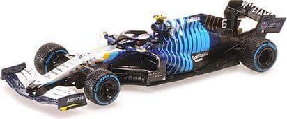 Minichamps MIN 417 211306 Williams Racing Mercedes FW43B Nicholas Latifi Belgian GP 2021