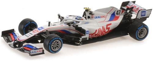 Minichamps MIN 417 211347 Uralkali Haas F1 Team VF-21 Mick Schumacher Belgium GP 2021 1/43 PRE ORDER