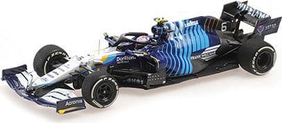Minichamps MIN 417 212206 Williams Racing Mercedes FW43B Nicholas Latifi Saudi Arabian GP 2021