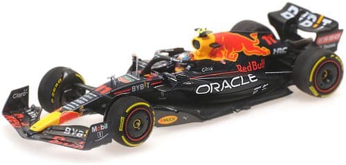 Minichamps MIN 417 220111 Red Bull Oracle Racing RB18 Sergio Perez Saudi Arabian GP 2022 1/43 Scale