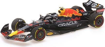 Minichamps MIN 417 220711 Oracle Red Bull Racing RB18 Sergio Perez Winner Monaco GP 2022 1/43 Scale