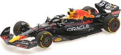 Minichamps MIN 417 220801 Oracle Red Bull Racing RB18 Max Verstappen Winner Azerbaijan GP 2022