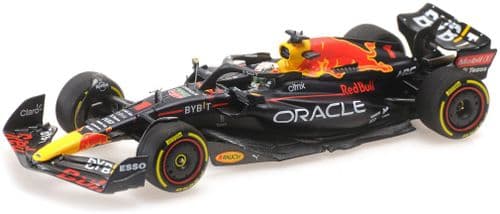 Minichamps MIN 417 221201 Oracle Red Bull Racing RB18 Max Verstappen 1st French GP 2022 1/43 Scale
