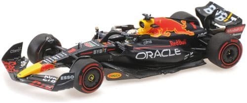 Minichamps MIN 417 221401 Oracle Red Bull Racing RB18 Max Verstappen 1st Belgian GP 2022 1/43
