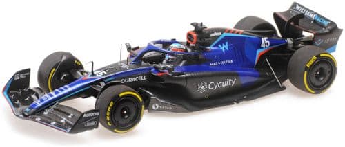 Minichamps MIN 417 221645 Williams Racing FW44 Nyck De Vries Italian GP 2022 1/43 PRE ORDER £99.99