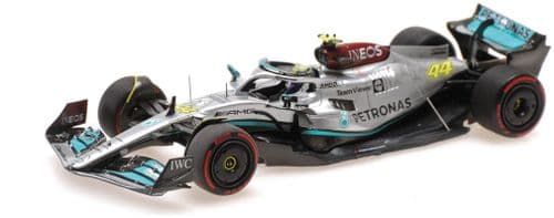 Minichamps MIN 417 222144 Mercedes AMG Petronas F1 W13 E Performance L. Hamilton 2nd Brazilian GP22