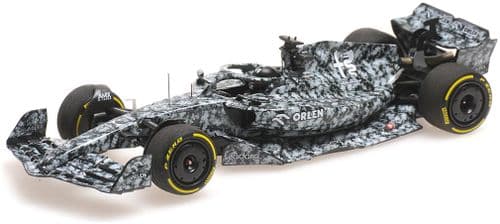 Minichamps MIN 417 229924 Alfa Romeo F1 Team Orlen C42 Guanyu Zhou Testing Barcelona 2022 1/43