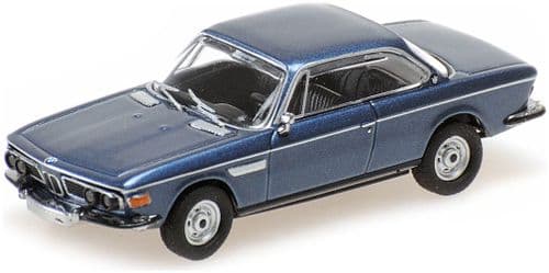 Minichamps MIN 870 020020 BMW 3.0 CSI 1971 Blue Metallic 1/87 Scale *PRE ORDER £ 24.16*
