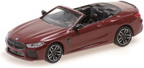 Minichamps MIN 870 029034 BMW 8-Series Cabriolet 2019 Red Metallic 1/87 Scale *PRE ORDER £ 24.16*