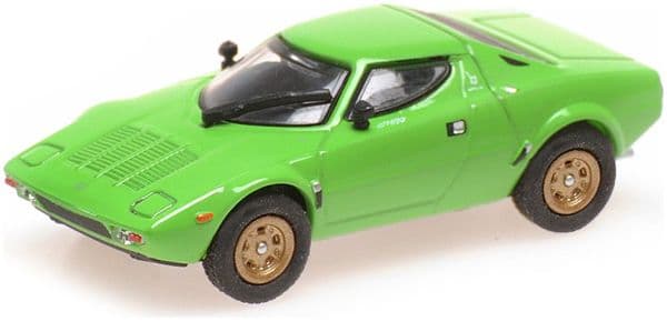 Minichamps MIN 870 125024 Lancia Stratos 1974 Light Green 1/87 Scale *PRE ORDER £ 24.16*