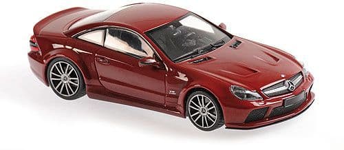 Minichamps MIN 940 038221 Mercedes SL65 AMG Black Series (R230) Dark Red 2009 1/43 Scale